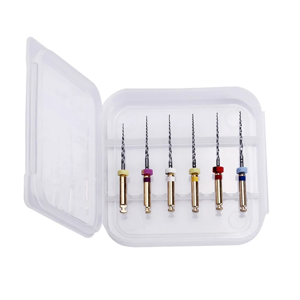 

6pcs/pack SX-F3 Dental Instrument Files Root Canal Engine Use Endondontic Root Canal Machine Use