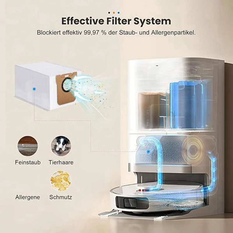 For Xiaomi Robot Vacuum X20 + / Plus Replacement Parts Dust Bag Mop Cloth Washable Main Side Brush Hepa Filter