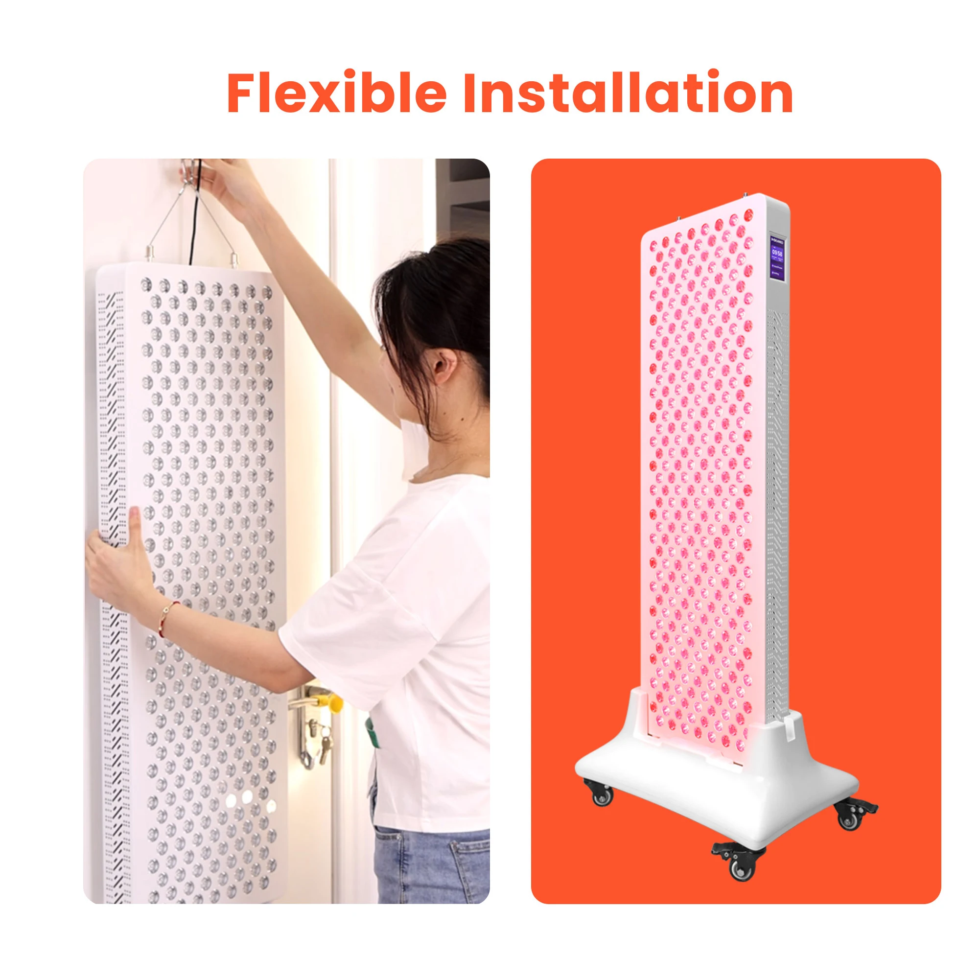 Светодиодная панель для фототерапии с сенсорным экраном