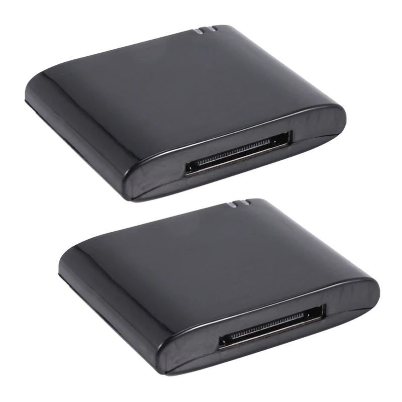 

2 шт., 30-контактный Bluetooth-адаптер 4,1 A2DP, аудиоресивер для Bose Sounddock и 30-контактный (не совместим с любым автомобилем)