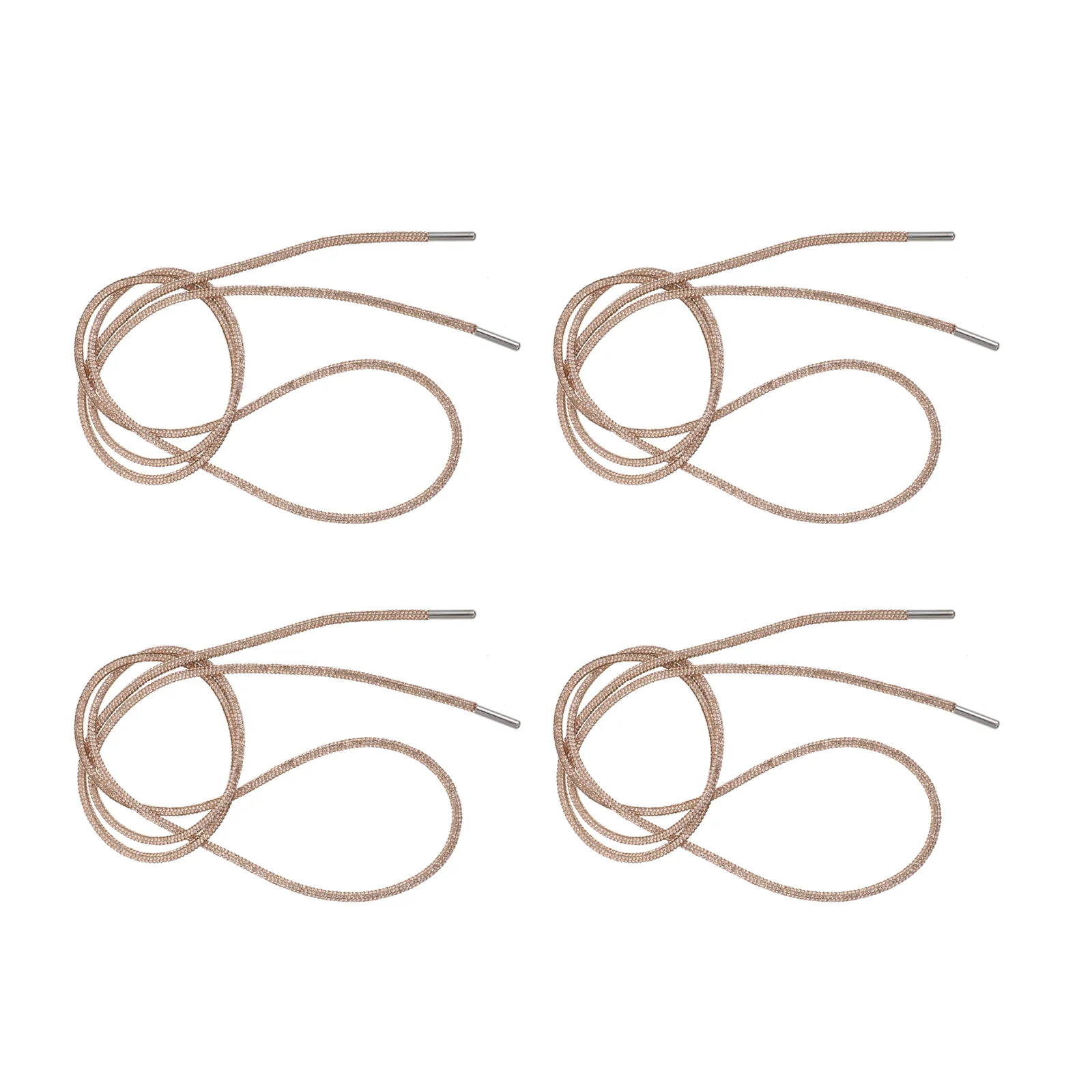 

4Pcs Shoes Laces Decorative Shoelaces Stylish Shoe Accessories for Woman