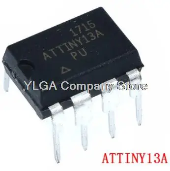 

New original ATTINY13A-PU in-line DIP-8 microcontroller chip 5PCS -1lot