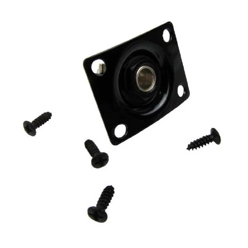 

Square Style Jack Plate Guitar Bass Jack 1/4 Output Input Jack for Electric Guitar