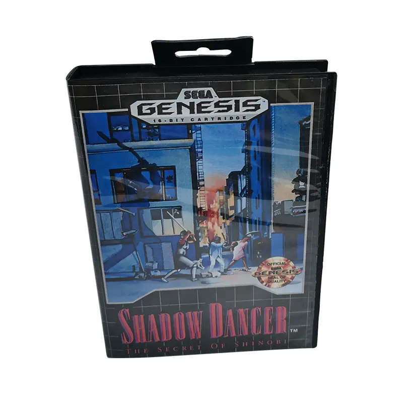 16-битный игровой картридж-shadow_ballermd Card для PAL и NTSC
