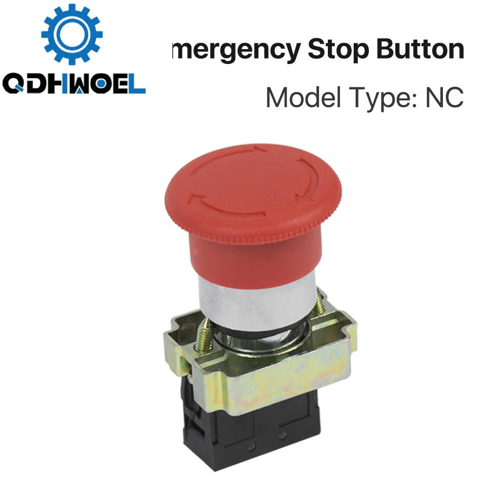 

Emergency Stop Button NC for CO2 Laser Engraving Cutting Machine
