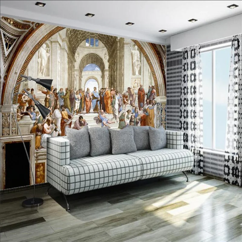 Европейская классическая живопись римская Академия фото обои для кабинета