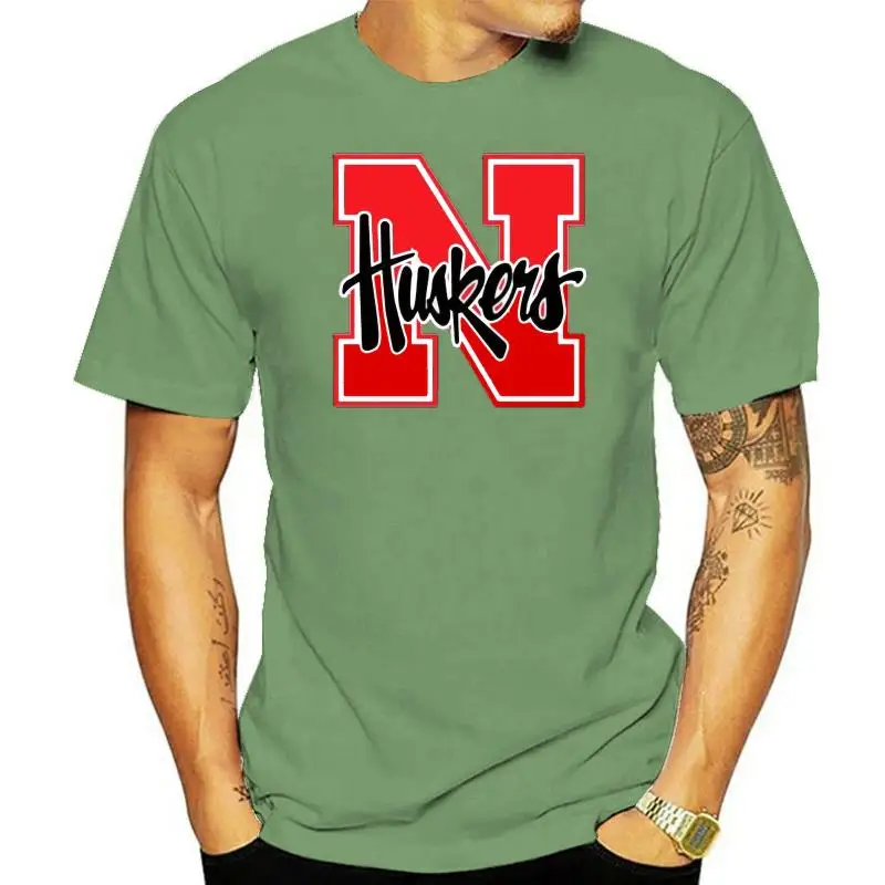 

Black T-Shirt - Nebraska Huskers T-Shirt for Mens Womens - Size S-6XL