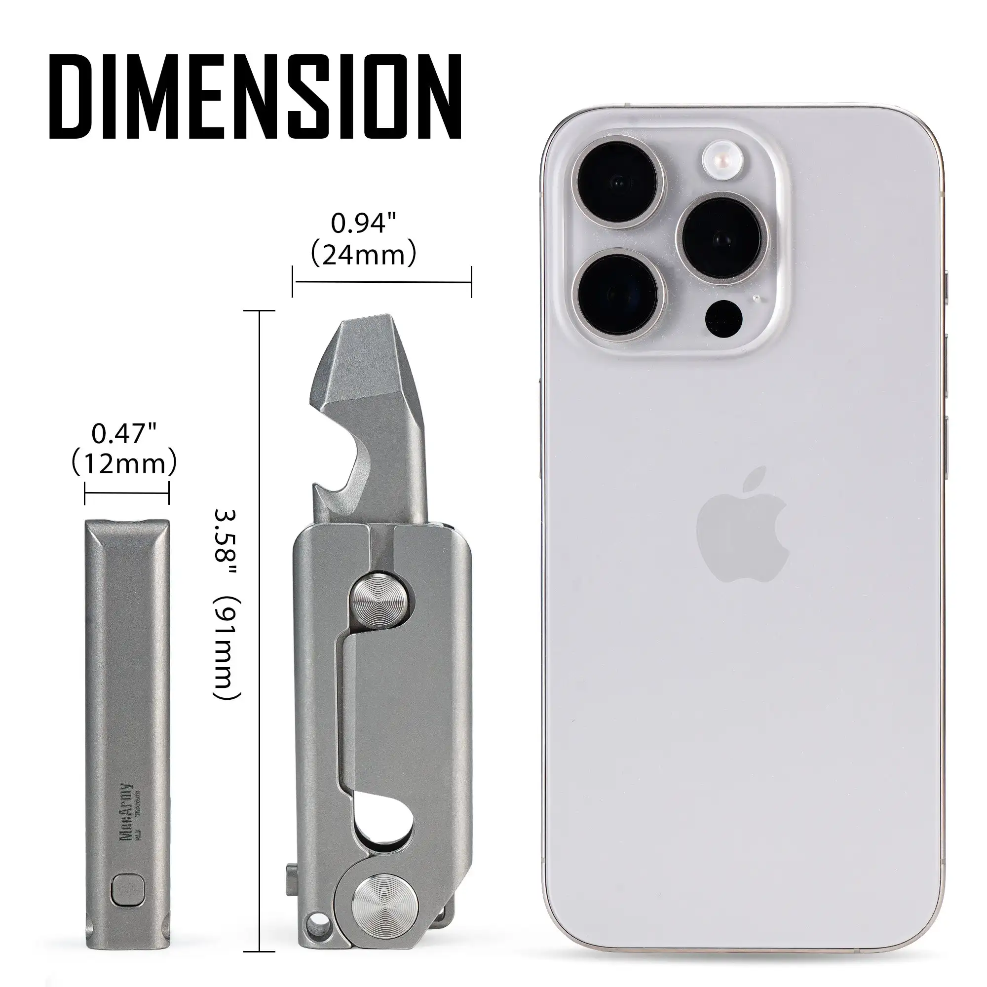 MecArmy RL3 титановый многофункциональный инструмент для повседневного