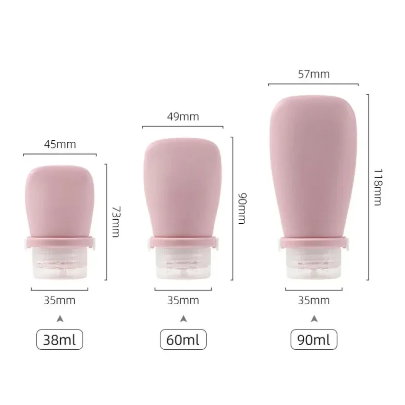 Многофункциональная силиконовая Бутылка для путешествий бутылка герметичная