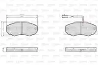 

VALEO 872918 ON BRAKE BALATASI BOXER DUCATO JUMPER 2,0HDI 2,0I 2,2HDI 14Q FISLI 02 06 KAMPANYALI (.)