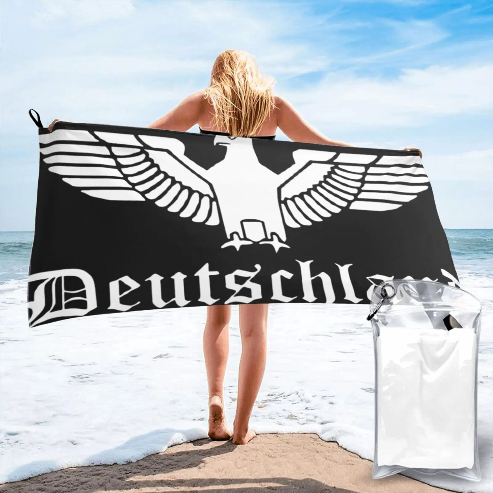 

Германия, Орел 234, 4441, пляжное полотенце, ванна-домик для ванны, Strand laken, Большое пляжное полотенце, ванна и душевая ванна для ванны