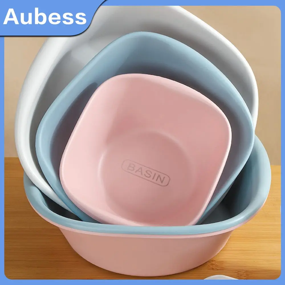 

Cleaning Is Not Easy To Splash Widening The Outer Edge Is Non-slip And Does Not Scratch The Hand Washbasin Pp Material Household