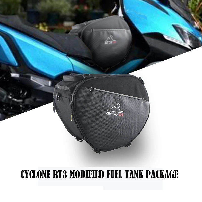 New For CYCLONE RT3 Outdoor Waterproof Motorcycle Accessories Pedal Bag Fuel Tank Bag Saddle Storage Bag Rider Luggage Tool Bag