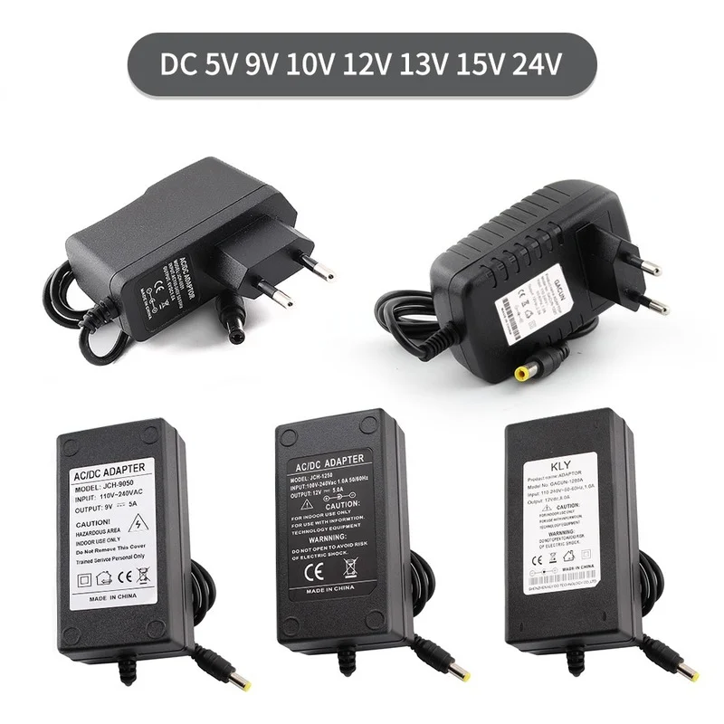 

AC DC 9V 24V 12V 5V Switching Power Supply Source 220V To 5V 12V 24V Universal Adapter 5 12 24 V Volt Smps For LED Strip Light