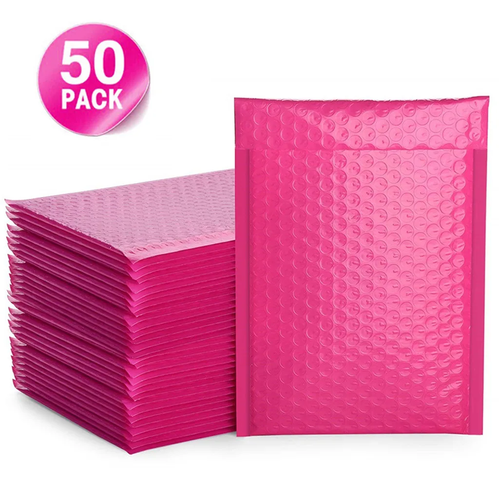 

Foldable Storage Bins for Shelves Seal Self Padded Rose Envelopes Bubble 50PC Mailers Red Poly Bedding Container Sweater Basket