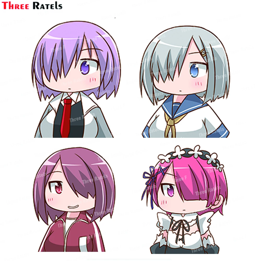 

Наклейки для ноутбука Luggae Skateboard J69 Mash Kyrielight Hamakaze Rem Ram и Hoshino Miyako Kantai