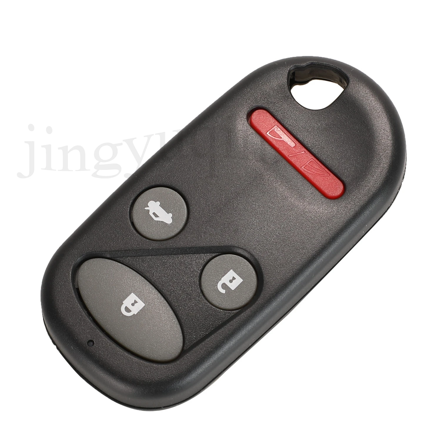 

Jingyuqin корпус автомобильного ключа для Honda Civic CRV S2000 Accord Jazz Fit Odyssey 2/3/4 кнопки чехол для дистанционного ключа без ключа брелок