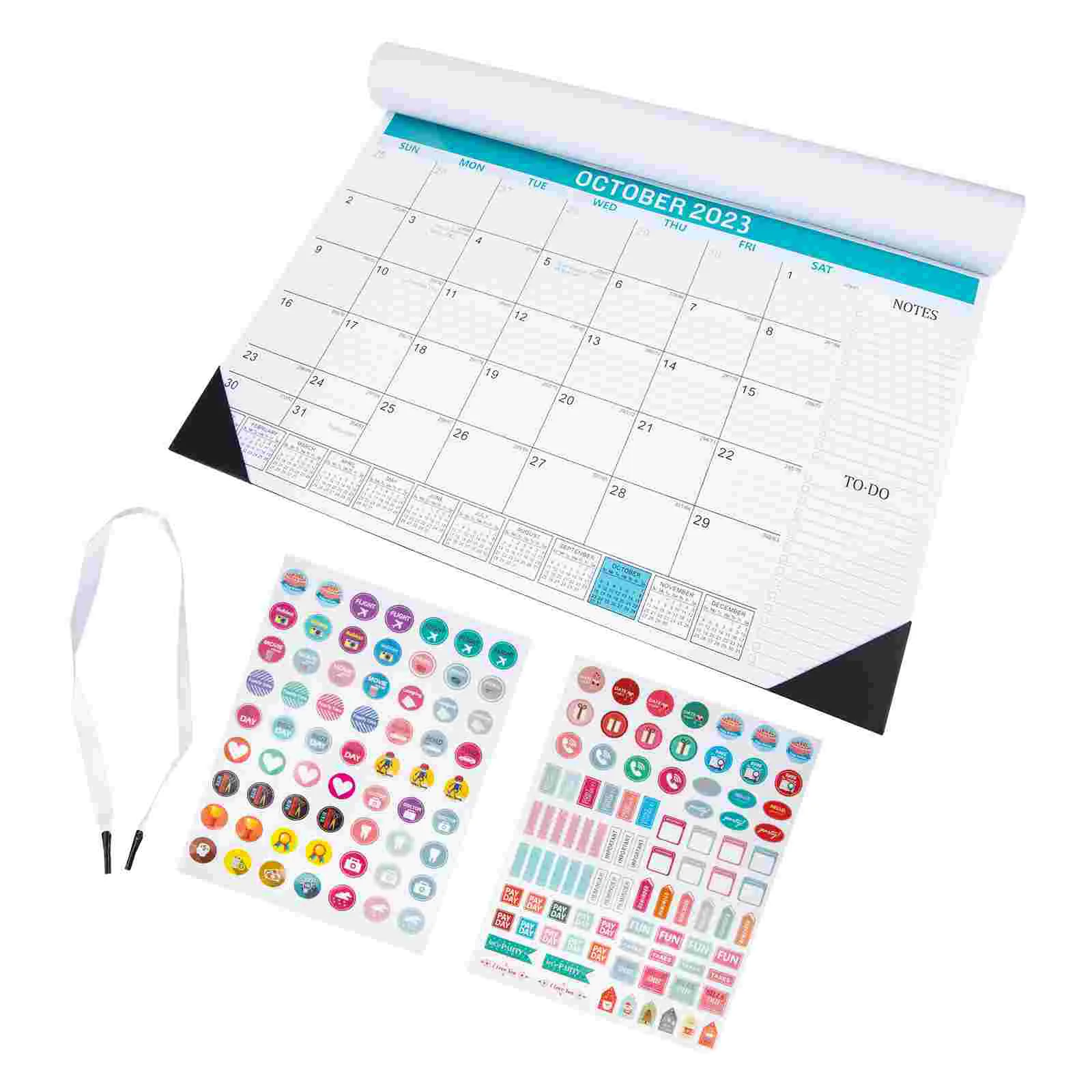 

Calendar Wall 2023 Planner Monthly Schedule Memo Hanging Office Agenda English Calendars Plan Month Poster Daily Yearly Flipping