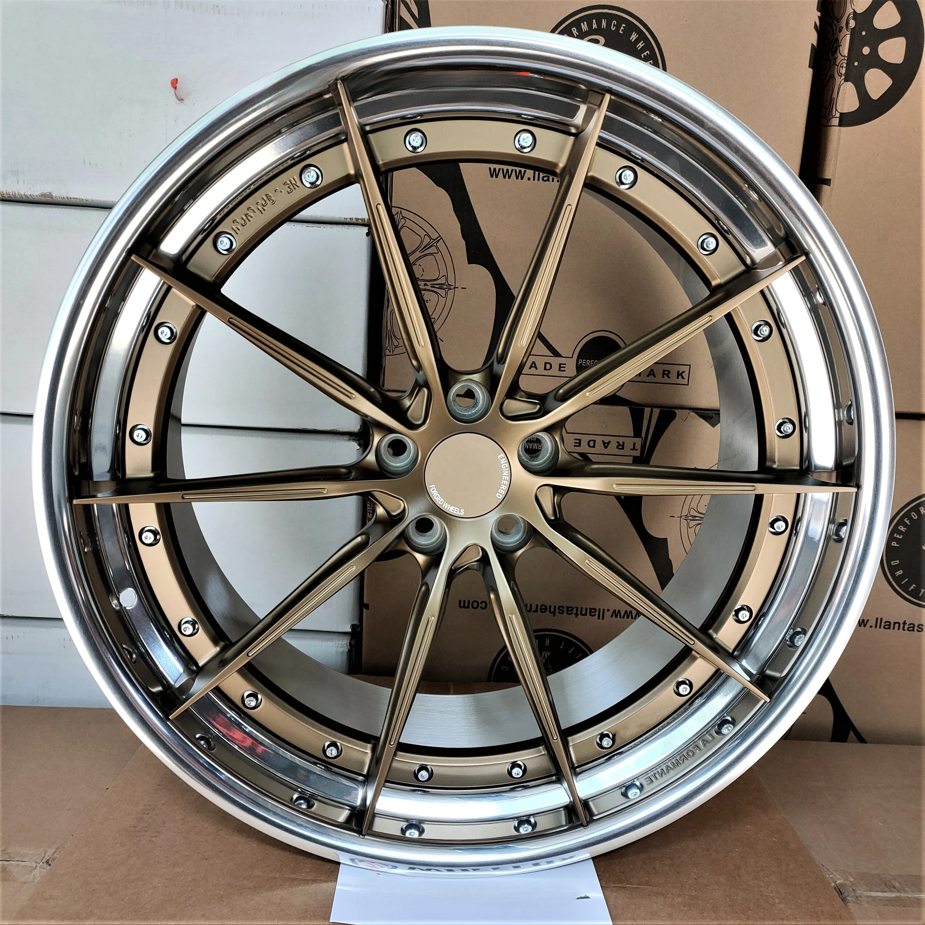 

18/19/20/22 inch aluminum wheels 2 piece forged wheel hub 5x100/ 5X112/ 5X114.3/ 5X120
