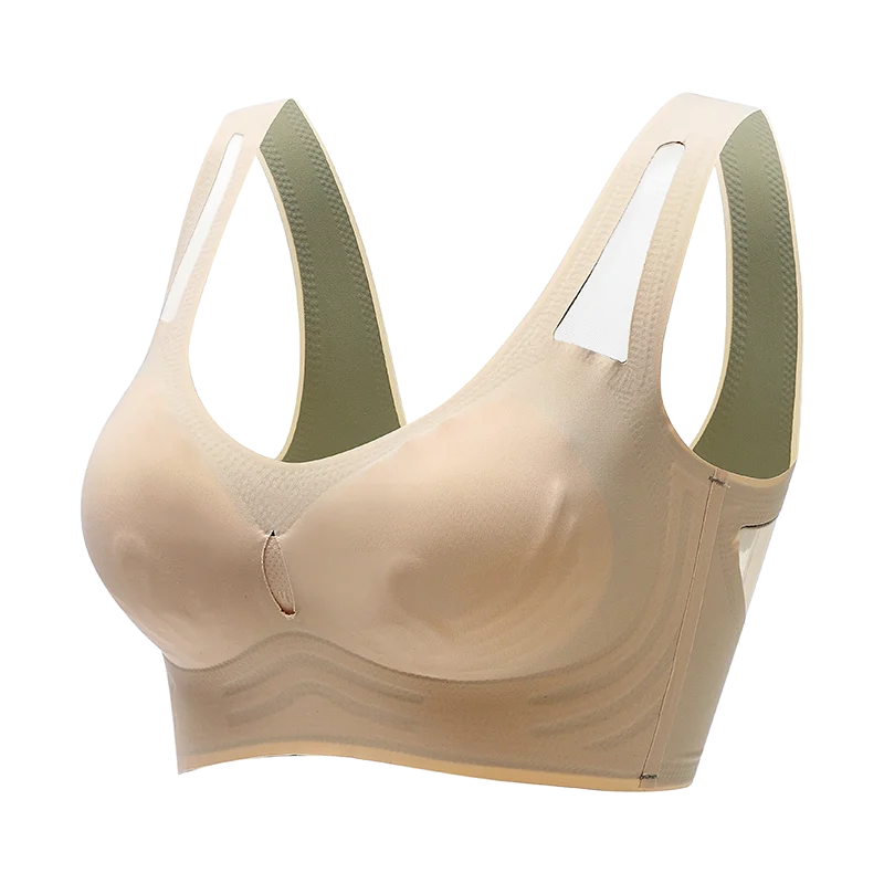 Женский спортивный бюстгальтер без каркаса Привлекательный большого размера с