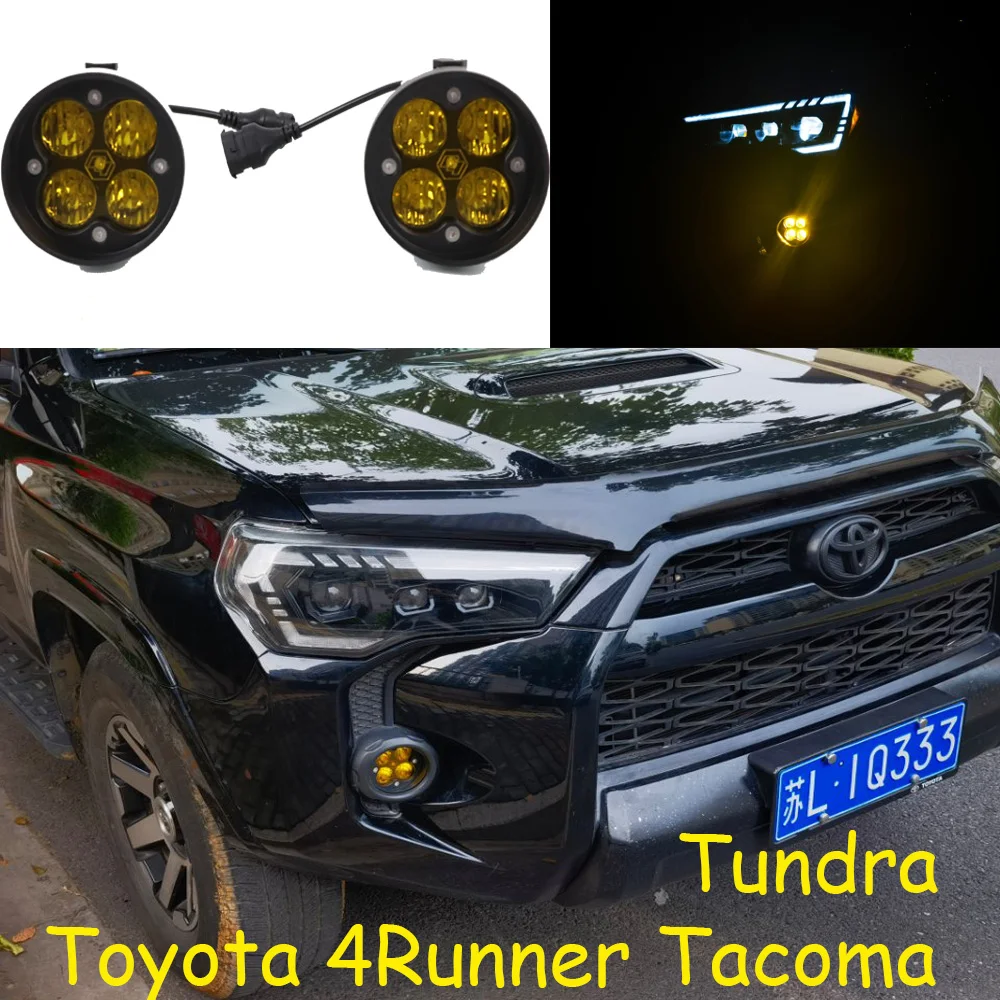 car bumper 4Runner headlight for Toyota Tundra fog light car accessories LED bulb auto Toyota Tacoma headlamp