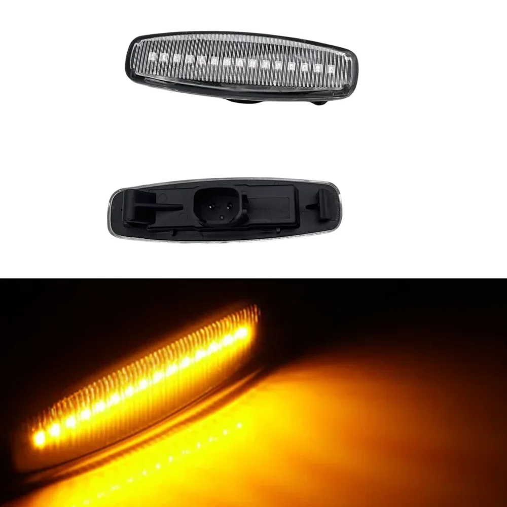 Динамический указатель поворота на крыле автомобильный светодиодный боковой