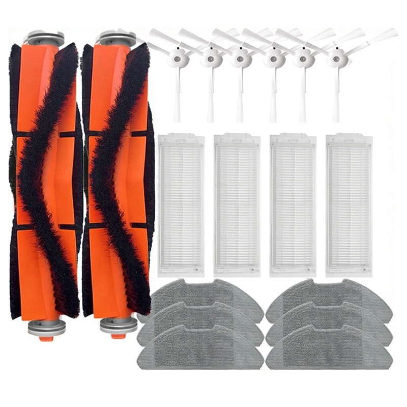 Для Xiaomi Mi Robot Vacuum Mop 2 Lite/Mi Pro/MJSTL/MJST1SHW Запчасти Основная боковая щетка Hepa Filter