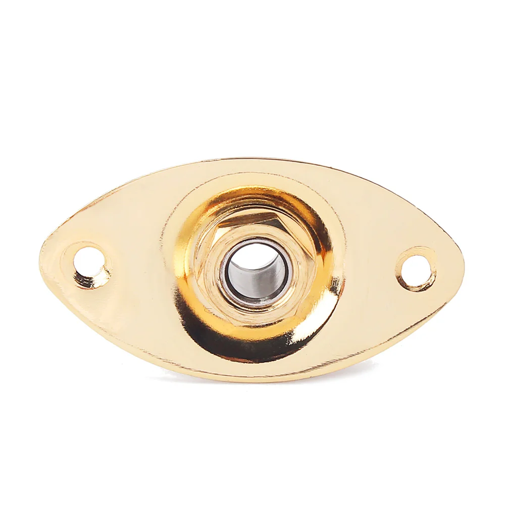 Внутренний 1/4-дюймовый овальный гитарный звукосниматель выходной вход разъем 635