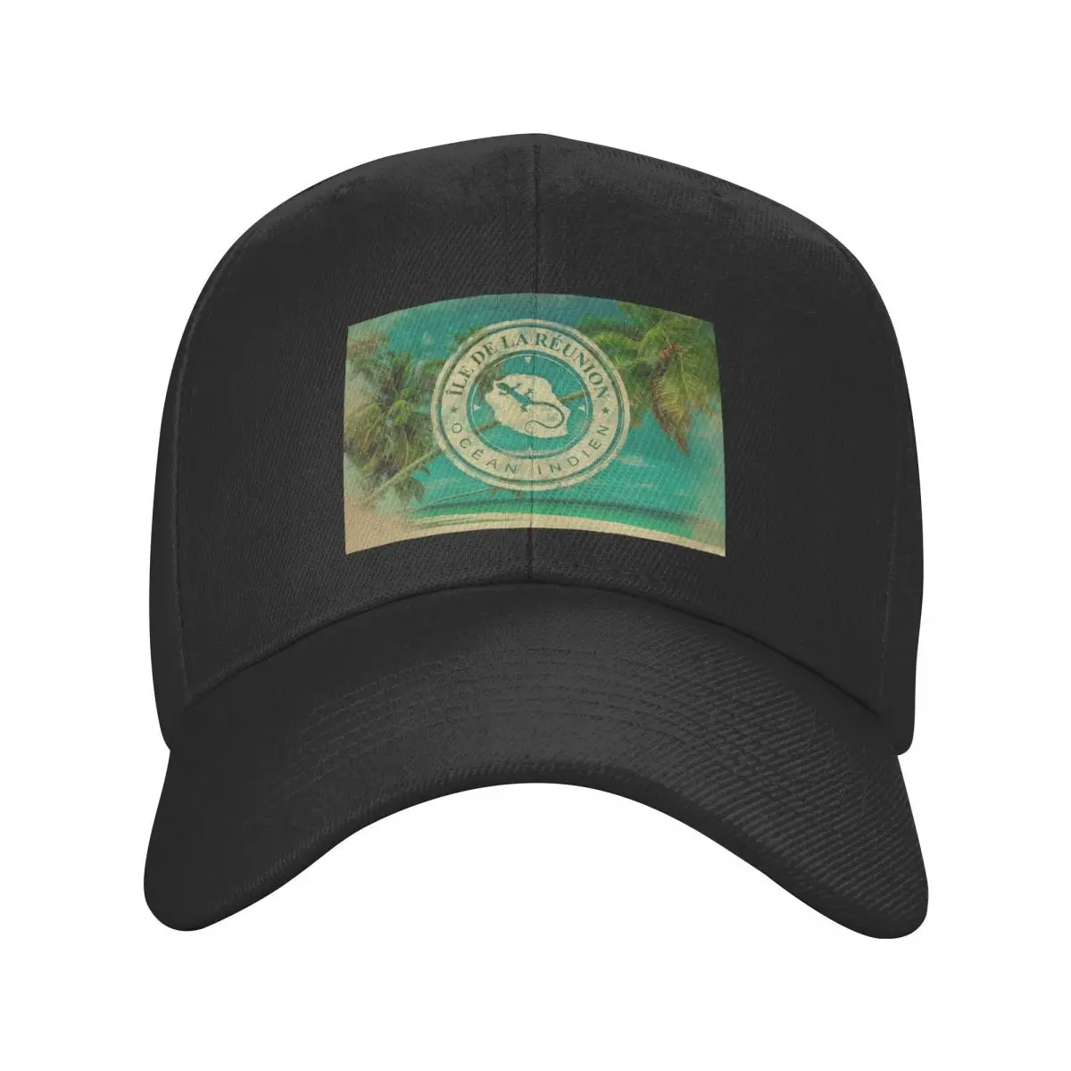 

Ile De La Reunion 974 Baseball Cap Sun Protection Adjustable Indian Ocean Beach Dad Hat Summer Caps Snapback Hats