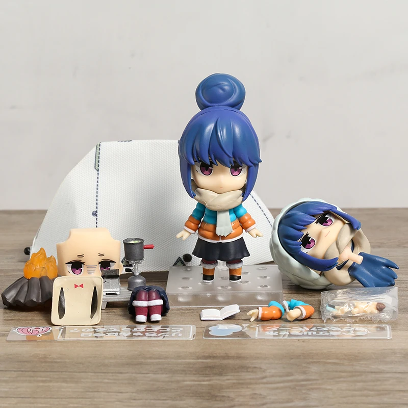 

Yuru Camp Rin Shima 981-DX Action Figure Toy Brinquedos Figurine Q Doll