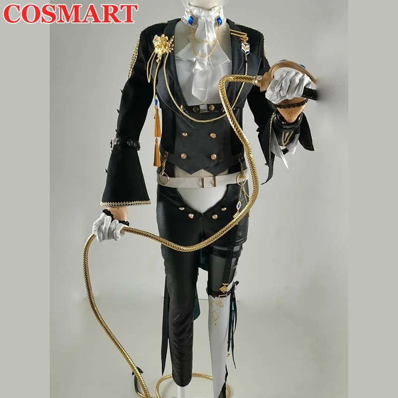 

COSMART Anime Nu: Carnival Edmond Cosplay Costume Handsome Uniform Suits Halloween Party Outfit Unisex XS-XXL New