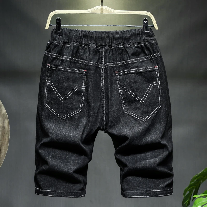Ripped Jeans Mens Shorts Jeans 10XL Plus Size Denim Jeans High Quality Casual Pants Denim Trousers Fashion Male 2022 New Summer