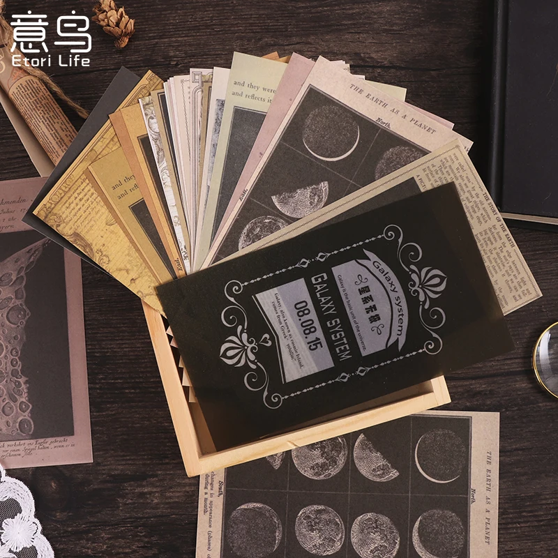 

Journamm 24 шт./упак. старинные материалы бумага крафт-бумага сделай сам Скрапбукинг коллаж нежелательный журнал Ретро Декор крафт канцтовары бу...