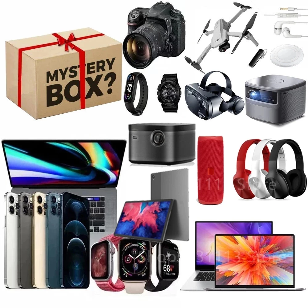 2022 Most Popular New Lucky Mystery Box 100% Surprise High-quality Gift More Precious Item Electronic Products Waiting for You! |
