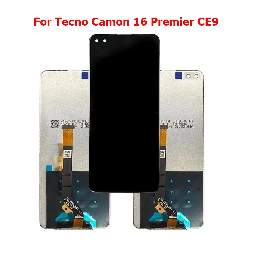 Оригинальный 5 5-дюймовый ЖК-дисплей для Tecno Camon 16 Premier CE9 детали замены панели