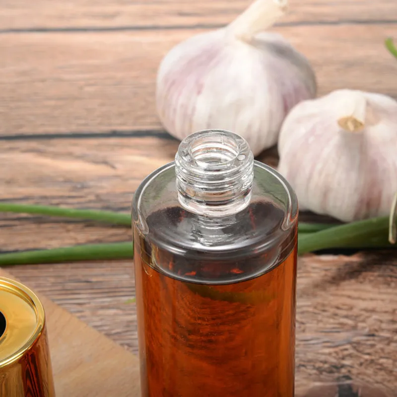 Стеклянный флакон с распылителем для выпечки пищевого масла барбекю |