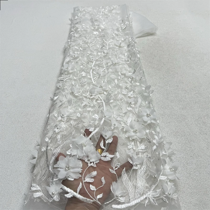 Высококачественная африканская кружевная ткань Kruvied последняя коллекция 2024