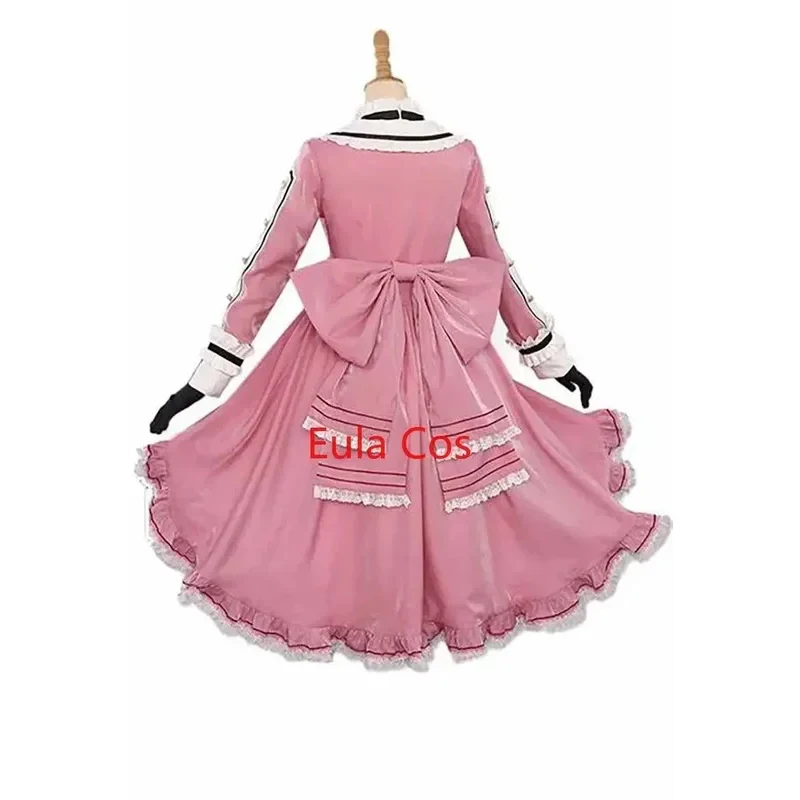 Фото ♥ Костюм для косплея AA Anime Black Butler Ciel Phantomhive Pink Robin, униформа, платье, парик, аксессуары для Хэллоуина и карнавала, новинка 2026 года №2
