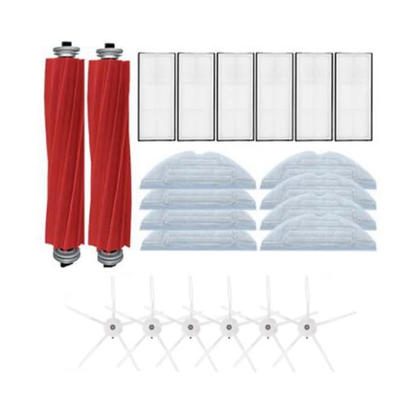 

Replacement Main Brush Mop Hepa Filter Side Brush For Xiaomi Roborock S7 T7 T7S Plus Vacuum Cleaner Spare Parts