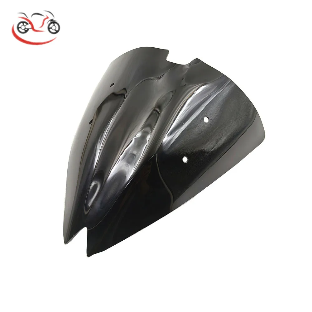 Фото Лобовое стекло мотоцикла, двойной пузырьковый дефлектор ветра для Kawasaki Z1000 Z 1000 2007 2008 2009 №1