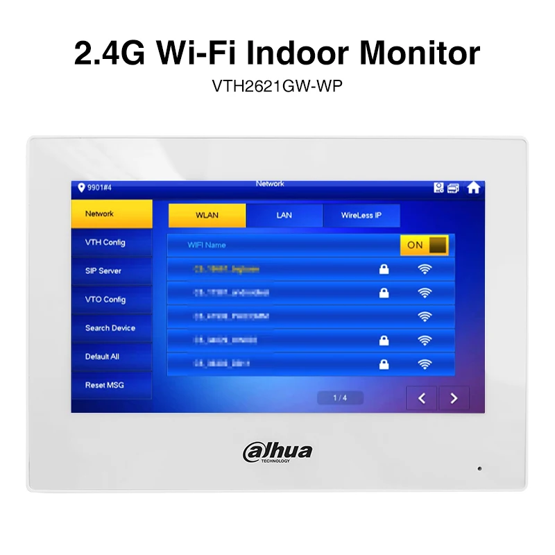 Рисунок 4 - Видеодомофон Dahua с многоязычной поддержкой Wi-Fi