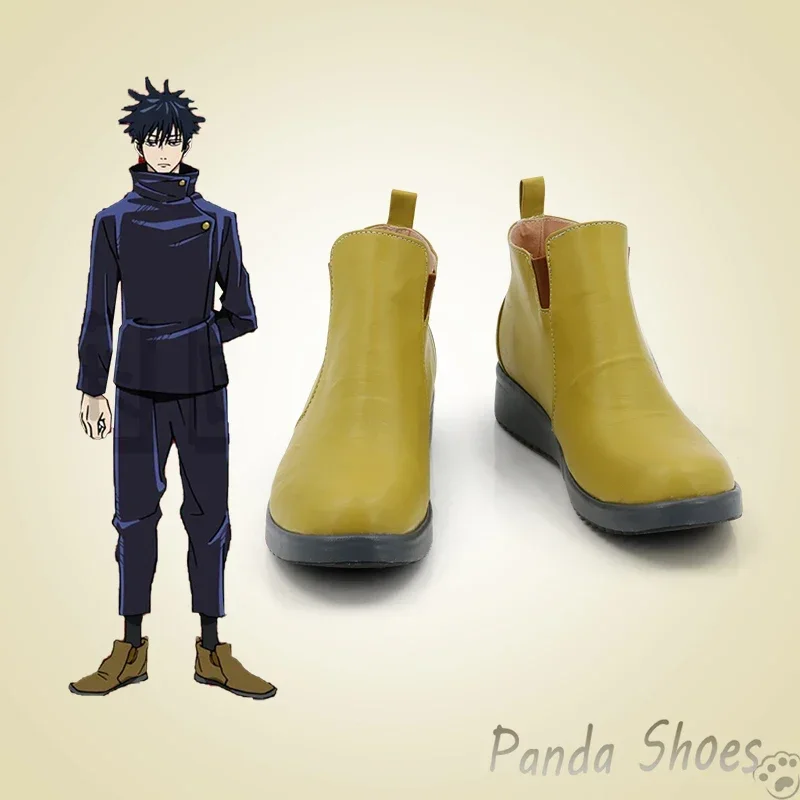 Fushiguro Megumi Jujutsu Kaisen Обувь для косплея Аниме Cos Сапоги Комикс Косплей Костюм Опора