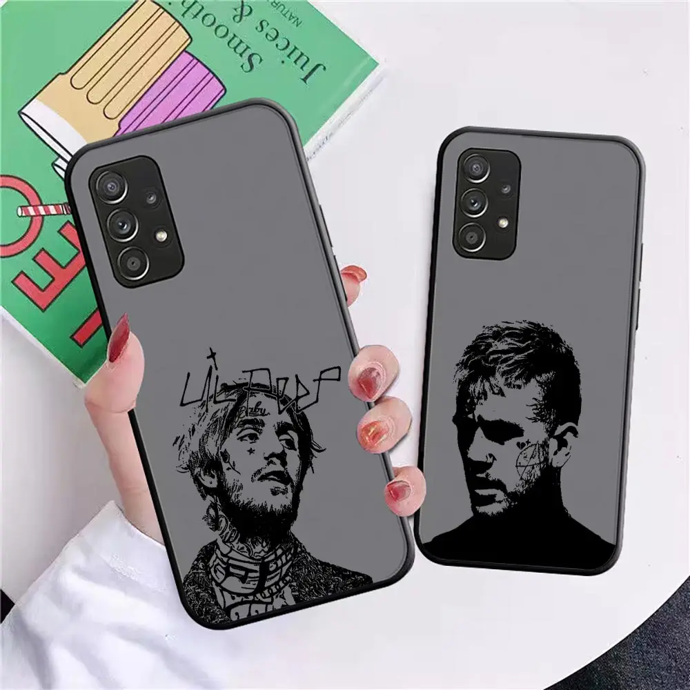 

Cry Baby Lil Peep Love Hell Boy Face Singer Case For Samsung A73 A72 A71 A70 A53 A52 A51 A50 A42 A33 A32 A31 A30 A22 A21S Funda