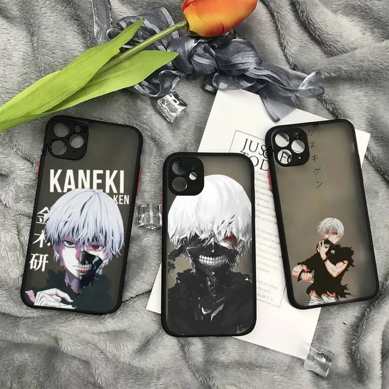 

Tokyo Ghouls terror horror anime manga Phone Case matte transparent For iphone 11 12 13 7 8 plus mini x xs xr pro max cover