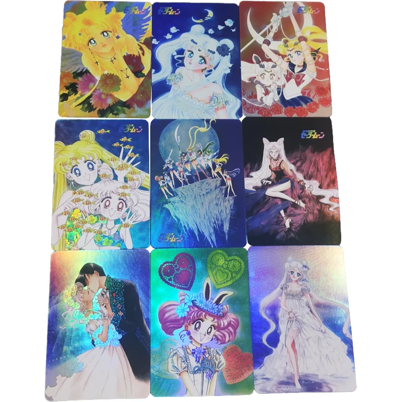 

9pcs/set Sailor Moon Toys Hobbies Hobby Collectibles Game Collection Anime Cards