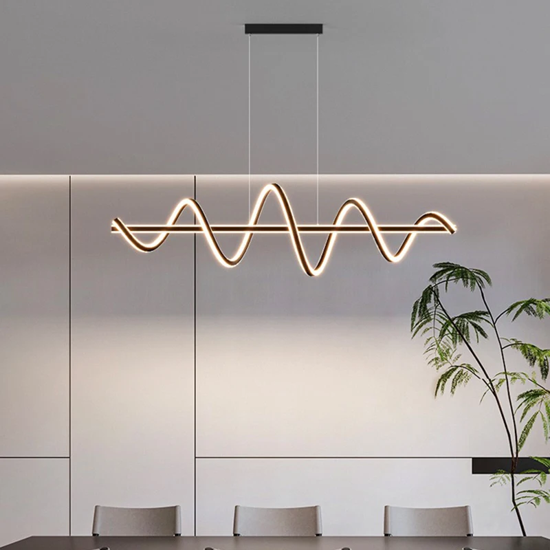 

Современные декоративные подвесные светильники для столовой, умные салонные люстры для столовой