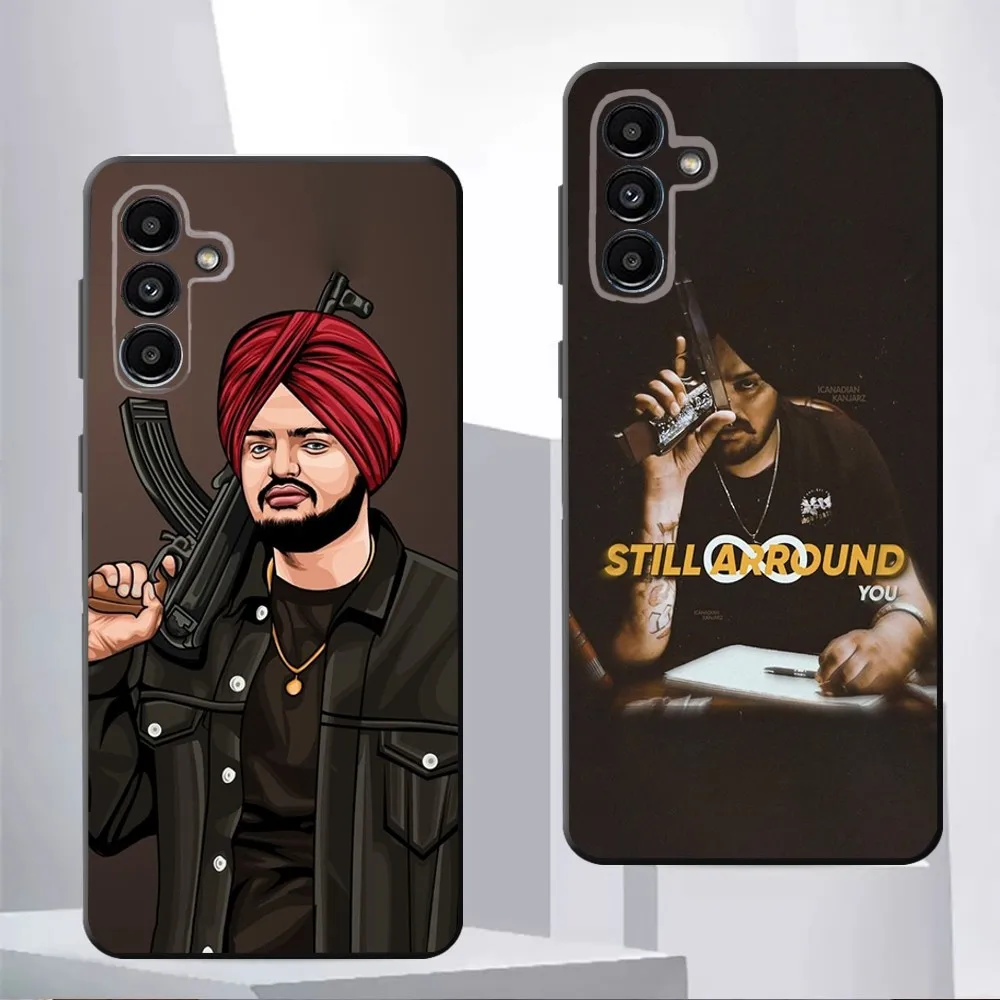 Чехол для телефона Sidhu Moose Wala Funda Samsung Galaxy A13 21s 22 31 32 52 53 71 80 91 Черный мягкий чехол