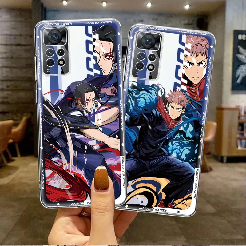 

Jujutsu Kaisen Anime Maki Itadori Yuji For Xiaomi Redmi 12C 9 9A 9C 10C K40 Pro 9T Redmi9 Cases Fashion