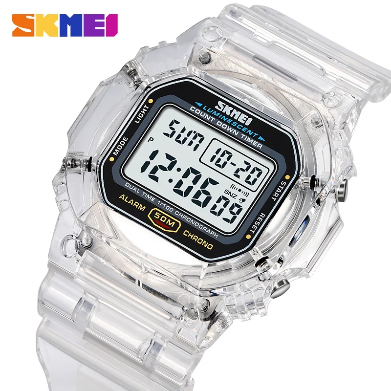 

SKMEI 1999 Waterproof Watch For Men Women Count Down Date Reloj Relogio Masculino Display Stopwatch Digital Watches Mens girl