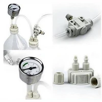 practical co2 diffuser valve convenient abs abs co2 tube valve aquarium bottle cap co2 diffuser tube